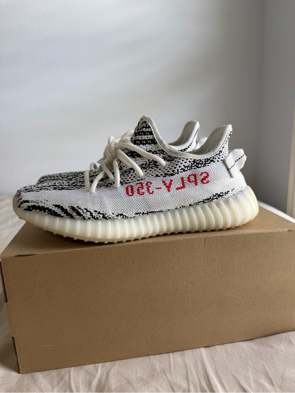 'Zebra' Yeezys - Picture 4 of 7